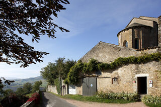 Visite de la chapelle des moines de Berzé-la-Ville et de ses fresques