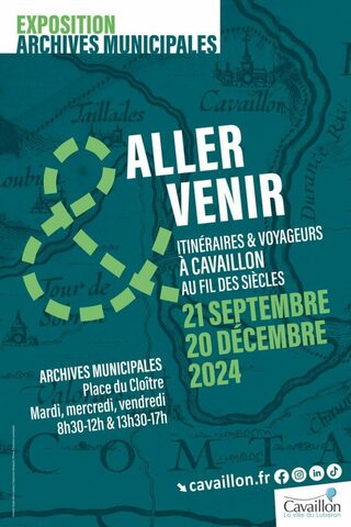 Aller & venir : itinéraires et voyageurs à Cavaillon au fil des siècles