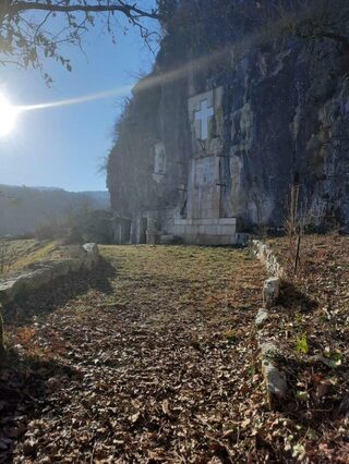 Visite du tombeau de Pierre Boisson