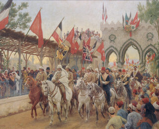 L’entrée en majesté du Kaiser à Damas. À propos d’un tableau de l’exposition per