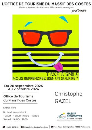 TAKE A SMILE Vous reprendrez bien un sourire ? - Exposition de Christophe Grazel