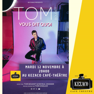 Tom Boudet dans Vous dit quoi