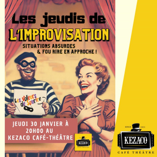 Jeudi de l’improvisation avec Les Voleurs de Sourire