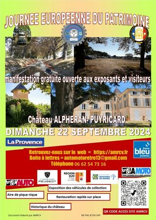 Journée Européenne du Patrimoine AMRCV 2024