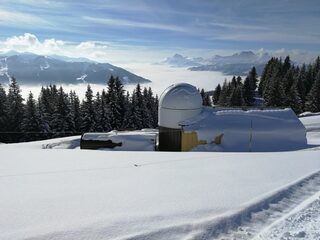 Visite de l'observatoire de Saint-Gervais