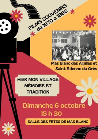 Films Souvenirs de 1970 à 1998 - Mas Blanc les Alpilles et St Etienne du Grès