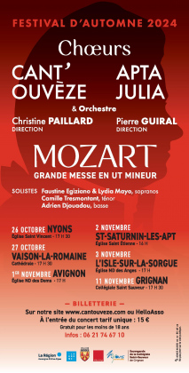 Grande messe en Ut mineur de Mozart