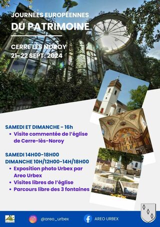 Exposition photo, visites de l'église Saint-Maurice et parcours des trois fontai