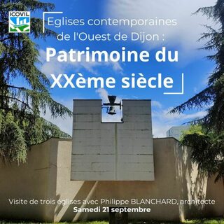 Visite des églises contemporaines de l'Ouest de Dijon « Patrimoine du XXe siècle