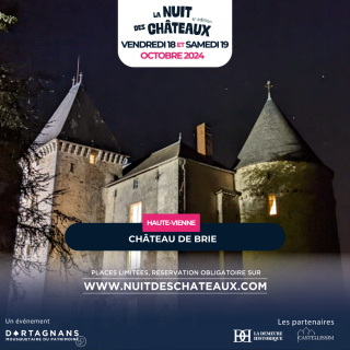 Nuits des Châteaux au Château de brie