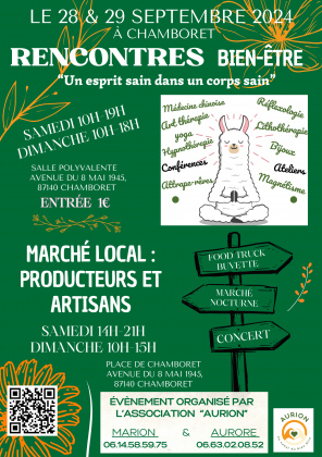 Rencontres bien-être et marché local