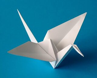 Atelier confection de grues en origami