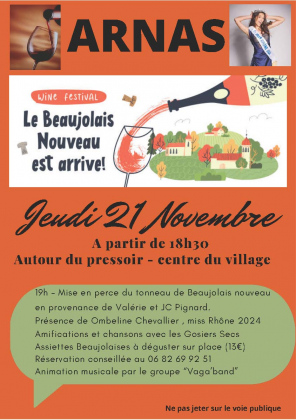 Sortie Beaujolais Nouveau