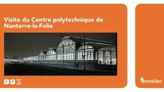 Visite du Centre polytechnique de Nanterre-la-Folie - RER E