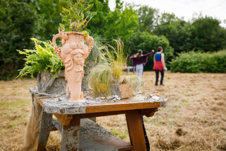 Exposition : « clôture de l'installation artistique art environnementale de Cami