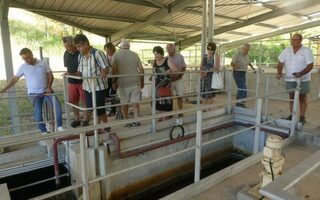 Visite guidée de l'usine d'eau potable de Glane