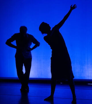 Entre danse et photographie, spectacle de la Compagnie La Baraque et du photogra