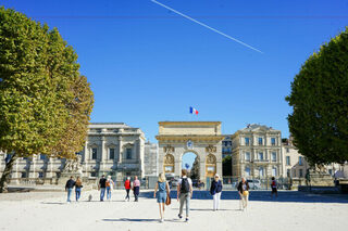 Visite guidée de la place royale du Peyrou