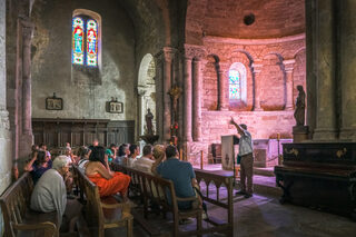 Visite guidée de l'Abbatiale Saint-Pierre de Nant