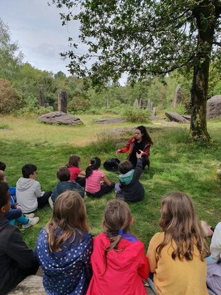 Visite guidée des Menhirs de Monteneuf