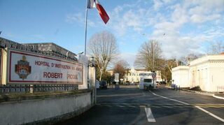 Visite du blockhaus de l'hôpital d'instruction des armées Robert-Picqué (hôpital