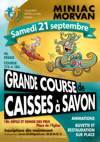 Grande course de caisses à savon