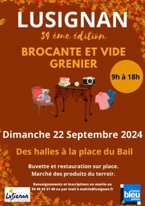 34 ème Brocante et vide-grenier.