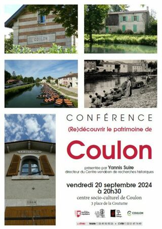 Conférence : « (re)découvrir le patrimoine de Coulon »