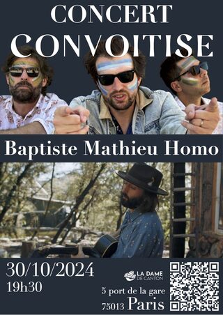 CONVOITISE x Baptiste Mathieu Homo