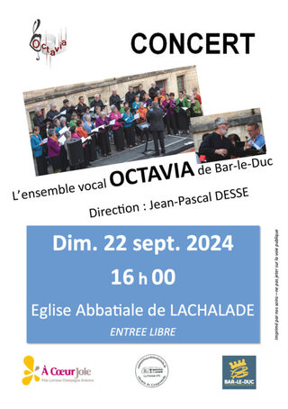 Assistez à un concert de l'ensemble vocal Octavia dans une église abbatiale cist