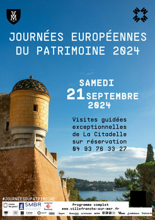 Journées Européennes du Patrimoine à La Citadelle de Villefranche-sur-Mer