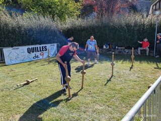 Atelier : jeu de quilles de neuf !