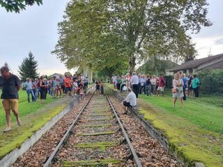 Visite du camp de Gurs