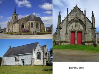 Visite libre de l'église et des chapelles de Berric (56)