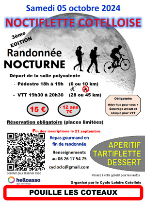 La Noctiflette Côtelloise 2024