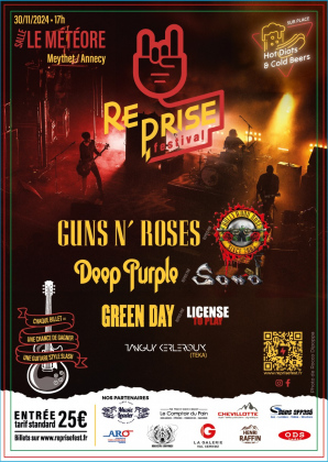 Reprise Festival - Tribute rock, hard rock, metal