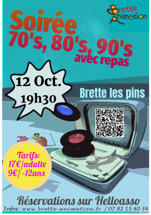 Soirée 70's, 80's et 90's