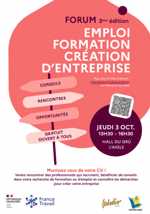 Forum de L'Emploi , de la Formation et de la Création d'Entreprise