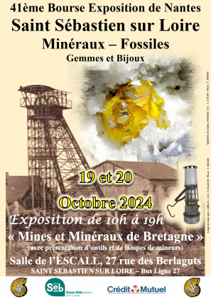 41ème expo - vente de Minéraux, Fossiles et Pierres Taillées