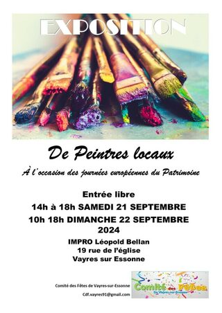 Exposition d'artistes peintres locaux