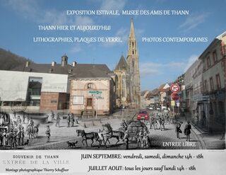 Exposition : « Thann hier et aujourd’hui : lithographies, plaques de verre, phot