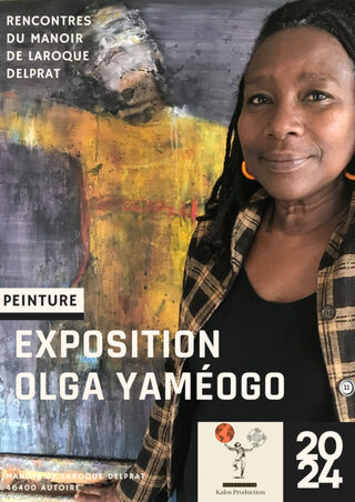 Vernissage de l'exposition de peintures d'Olga Yaméogo et photographies d'Etienn