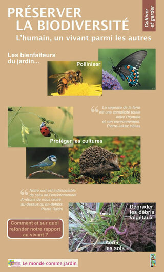 Exposition « Le monde comme jardin » et visite de l'église protestante de Bourg-