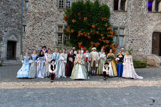 Visite exclusivement costumée au château de Pompadour !