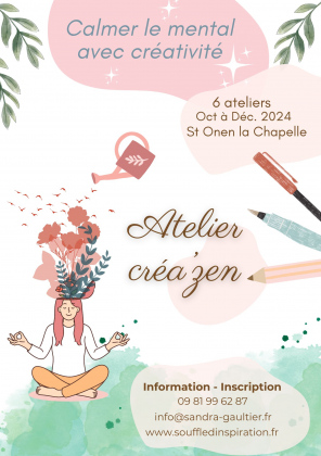 Atelier Créa'Zen - Calmer le mental avec créativité