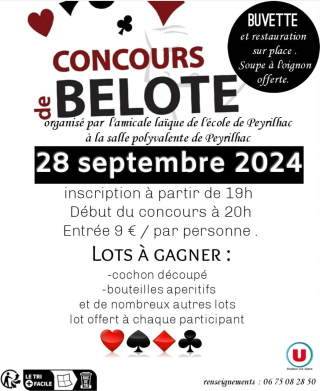 Concours de belote