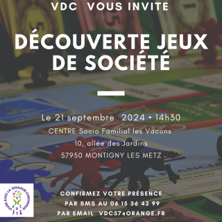 Découverte de Jeux de Société