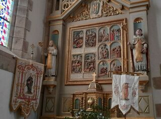 Visite libre de l'Église de Saint-Maudez-Sainte-Juvelte et son retable classé