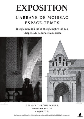 Venez découvrir l'exposition de l'abbaye de Moissac : « Espace-Temps !  »