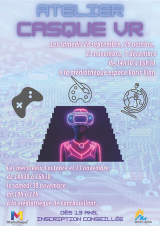 Atelier réalité virtuelle